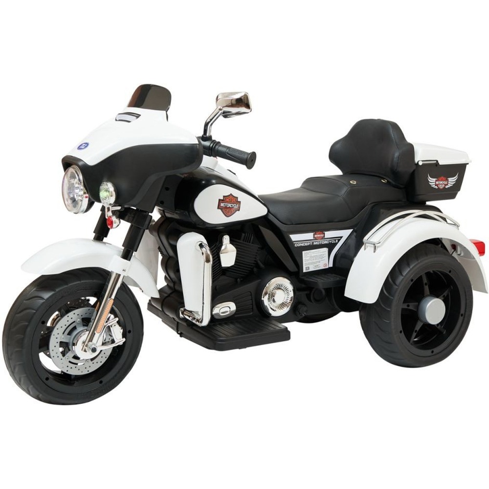 Детский трицикл Toyland Harley-Davidson Moto YBD7173 белый - фото 1