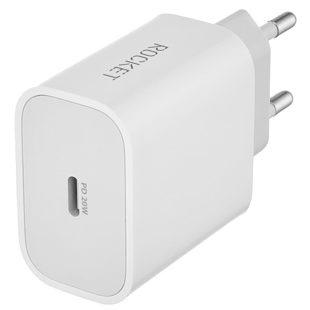 Зарядное устройство Rocket 20W Space (USB Type-C), белый