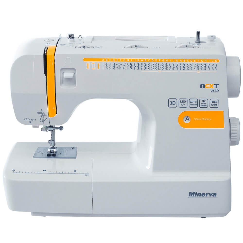 Швейная машинка Minerva Next 363D, цвет белый - фото 1
