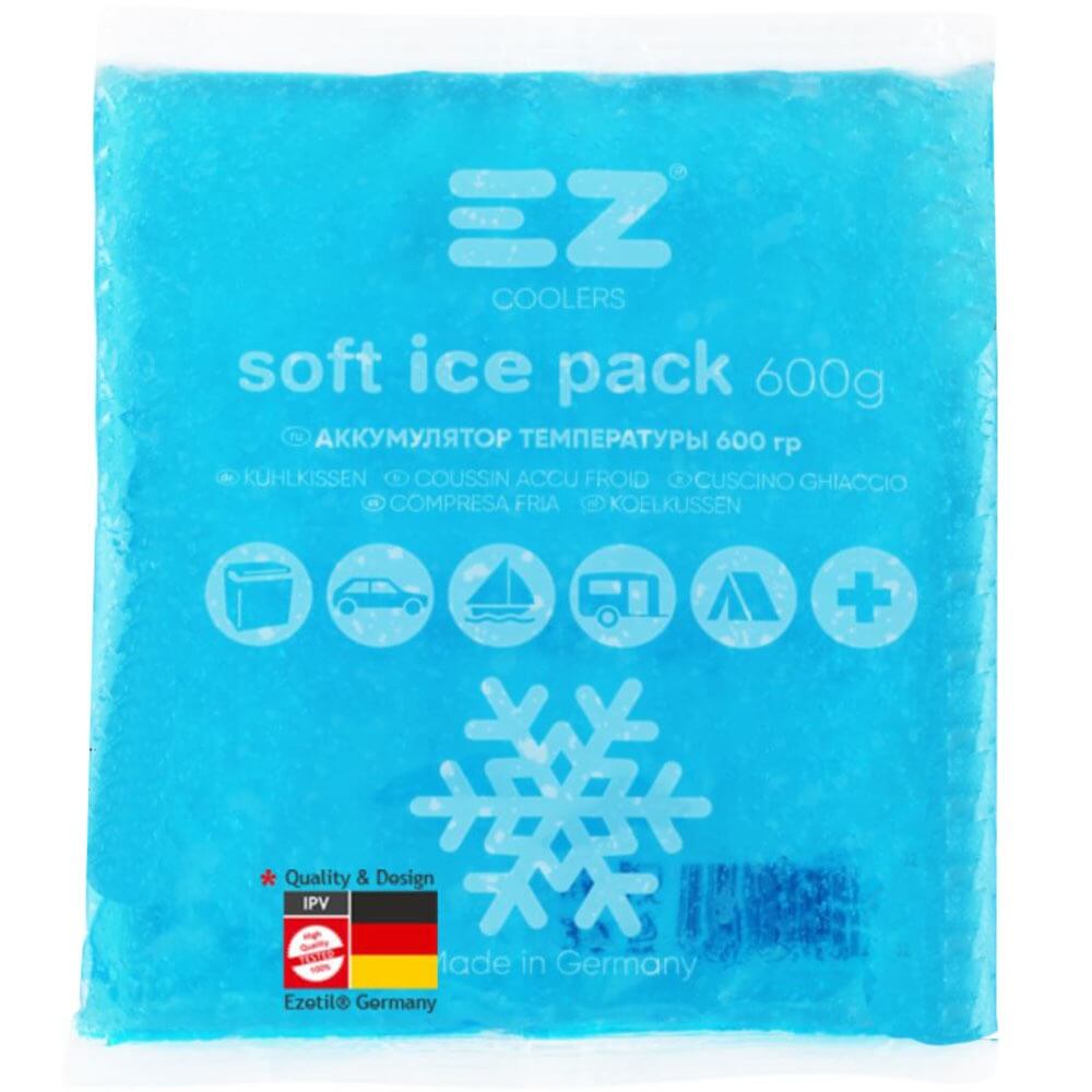 Аккумулятор холода EZ Coolers Soft Ice Pack, 600 г (61032) Soft Ice Pack 61032 аккумуляторов холода - фото 1