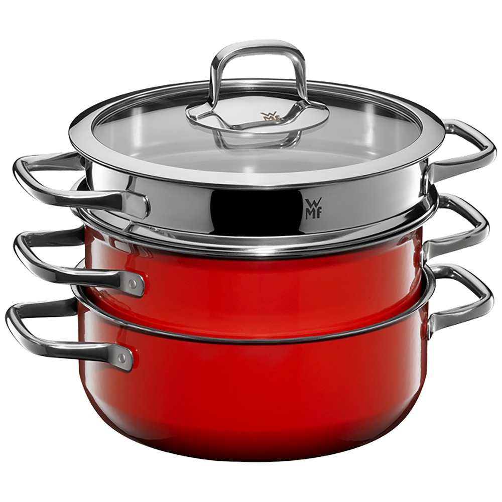 Набор посуды WMF Fusiontec Compact Red 0515625290
