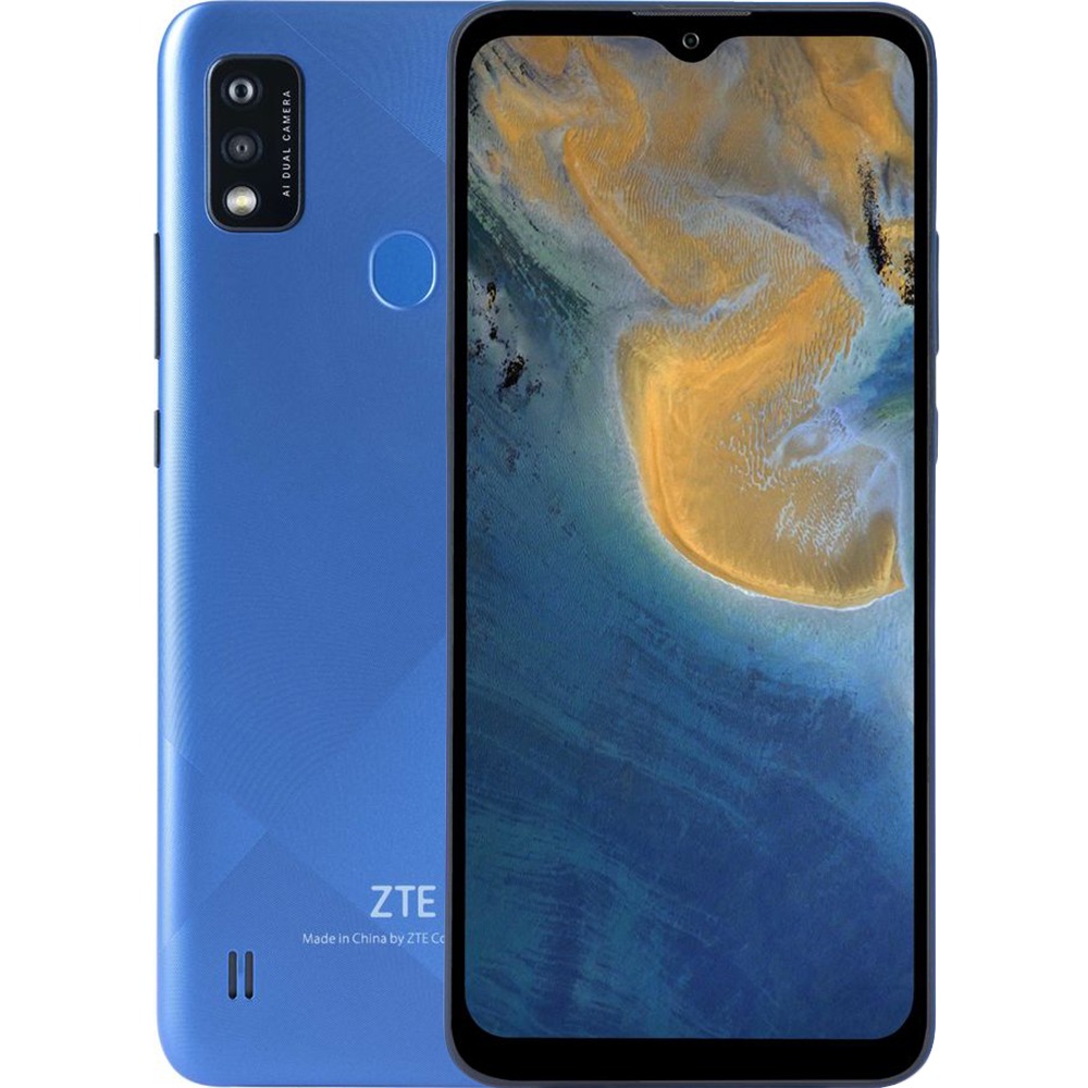 Смартфон ZTE Blade A51 64 ГБ синий 849000₽