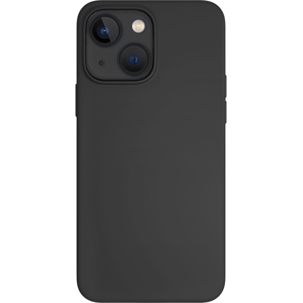 Чехол VLP Liquid Silicone MagSafe для iPhone 14 Plus, чёрный