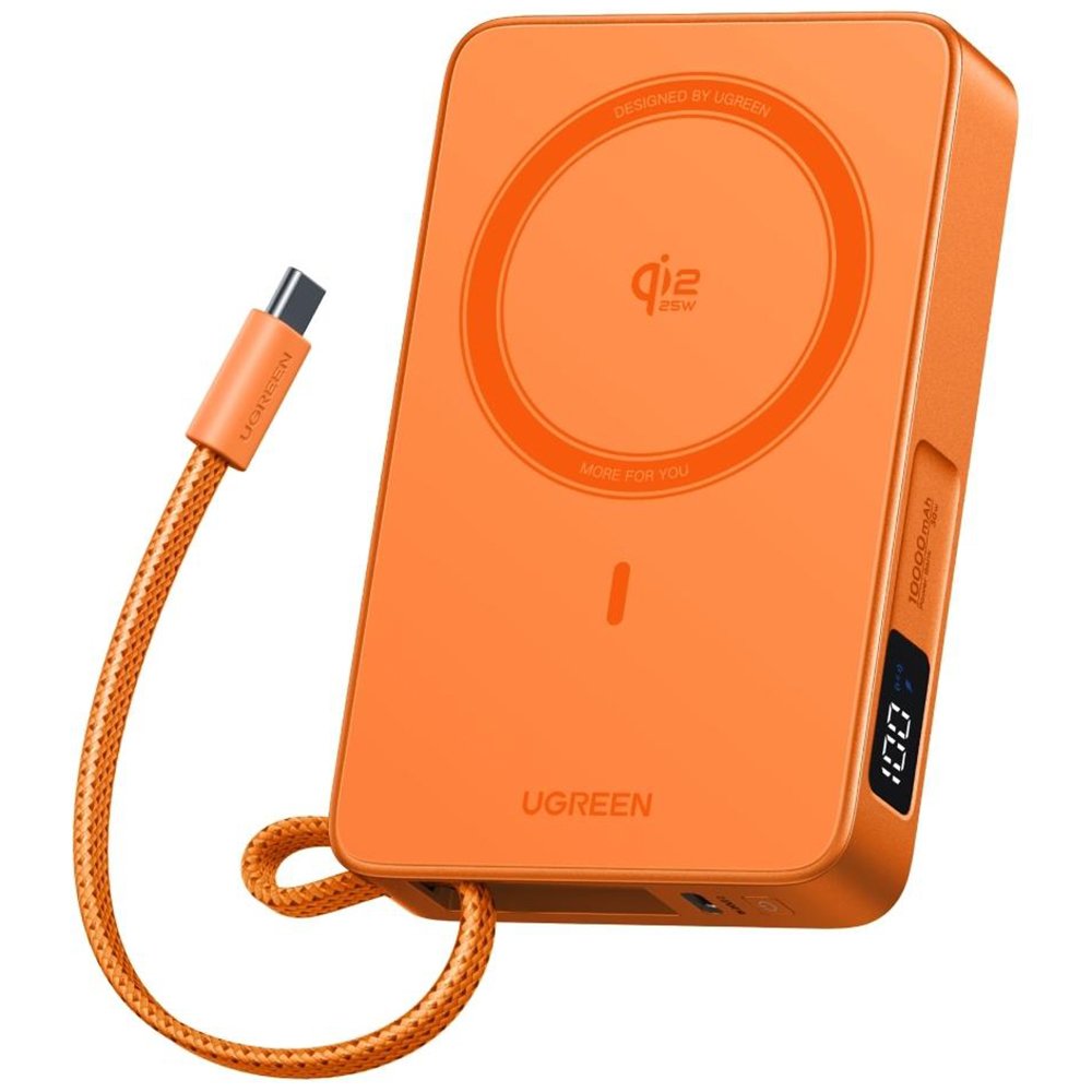 Внешний аккумулятор Ugreen PB773 MagFlow 30W...