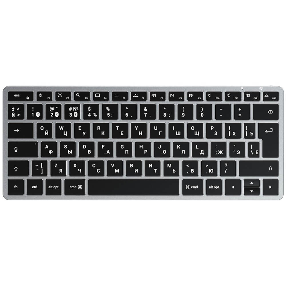 Клавиатура Satechi Slim X1 серый космос (ST-BTSX1M-RU)