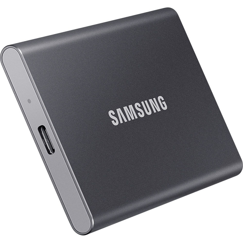 Внешний жесткий диск  Samsung T7 1TB серый (MU-PC1T0T/WW)