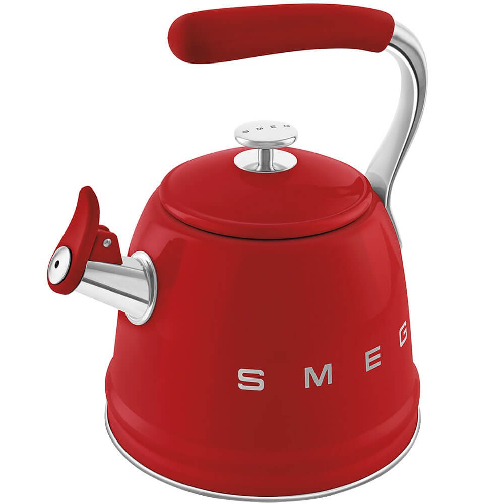 Чайник для плиты Smeg CKLW2001RD, цвет красный