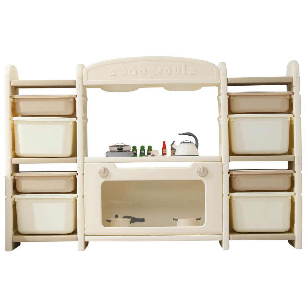 Детская кухня UNIX Kids Cook&Store 8 Camel PKTNCS8CL