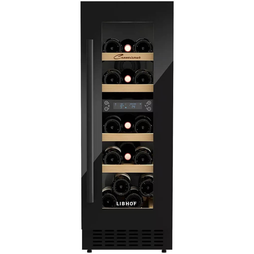Встраиваемый винный шкаф Libhof CXD-16 Black
