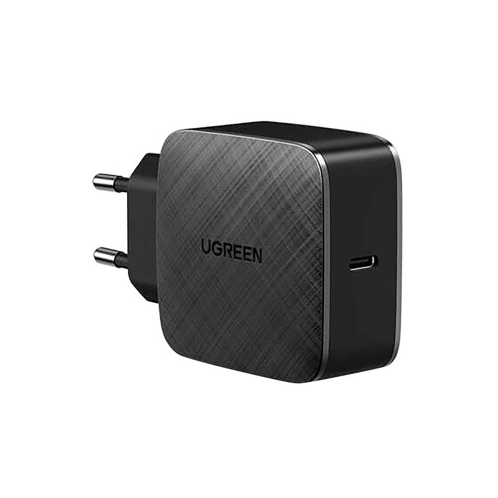 Зарядное устройство Ugreen GaN Tech Fast Charger (USB Type-C), чёрный GaN Tech Fast Charger (USB Type-C), чёрный - фото 1