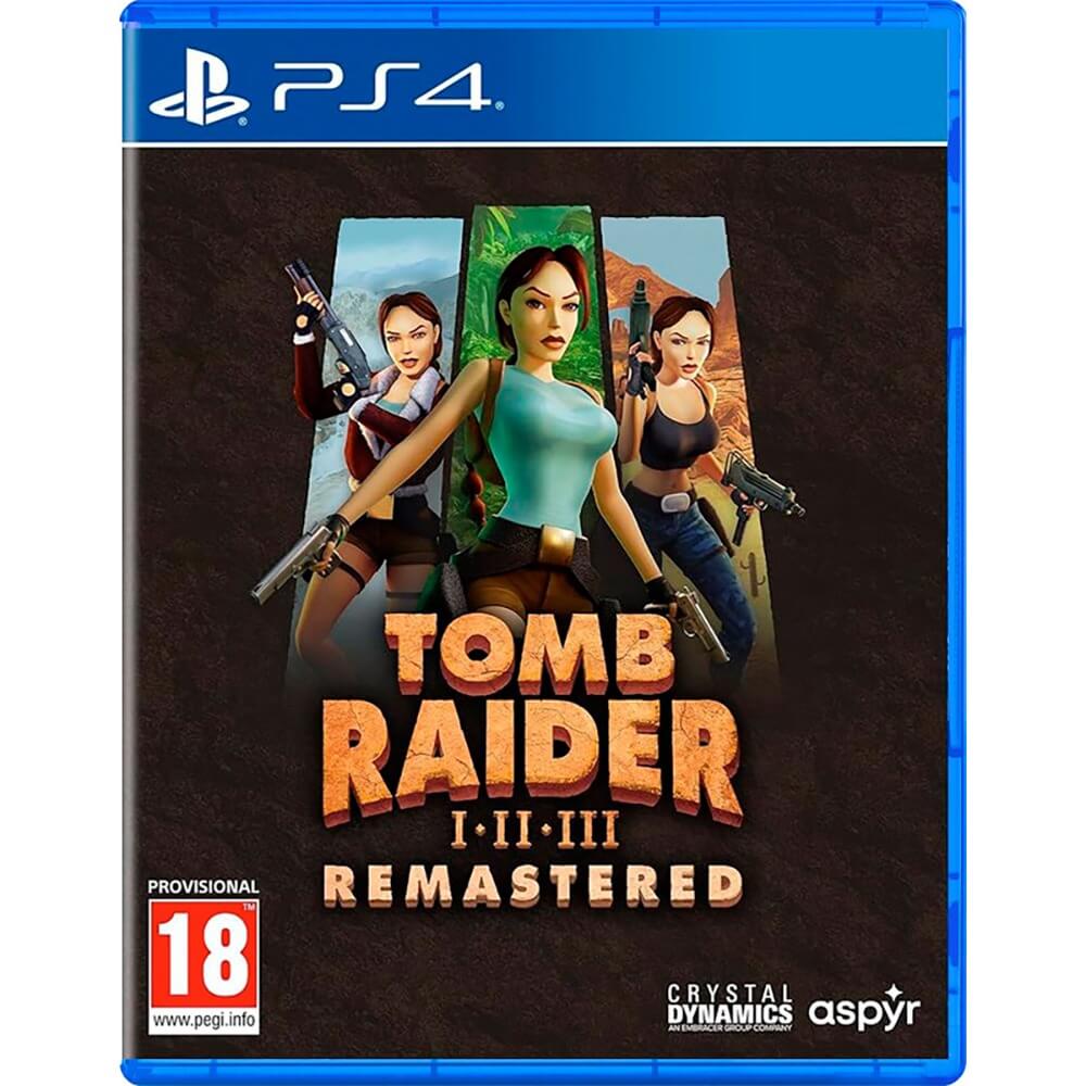Tomb Raider I-III Remastered Starring Lara Croft PS4, русская версия