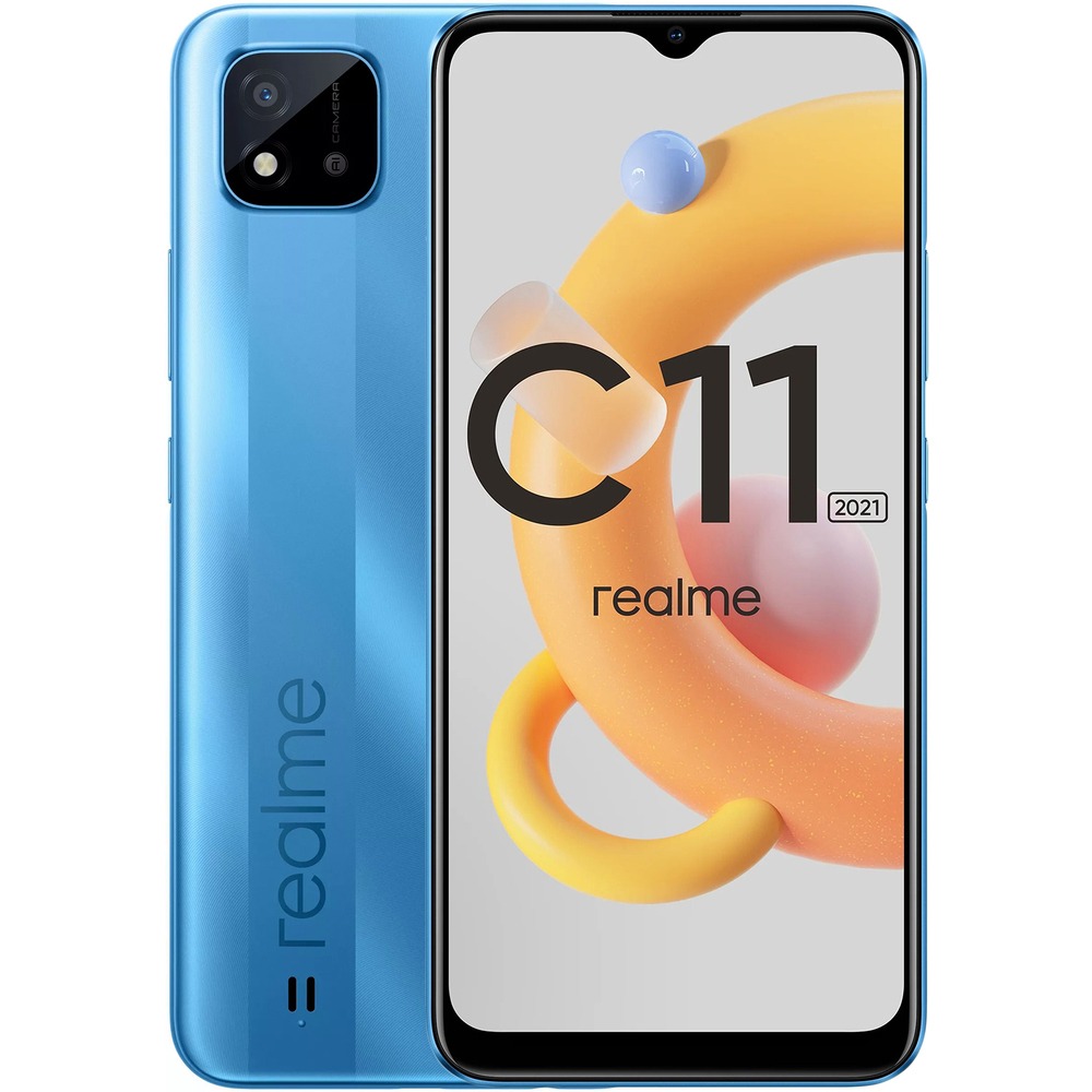 Смартфон Realme C11 32 ГБ голубой 666000₽