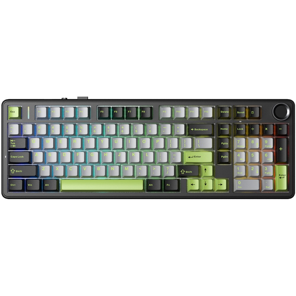 Клавиатура Aula F99 Pro Black-White-Green Star Vector Switch