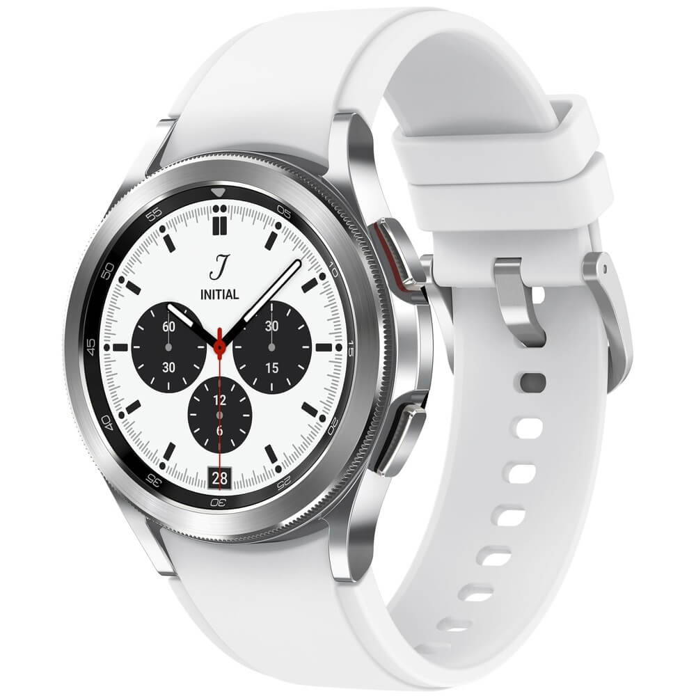 Смарт-часы Samsung Galaxy Watch4 Classic 42 мм (SM-R880NZSACIS) Серебристый