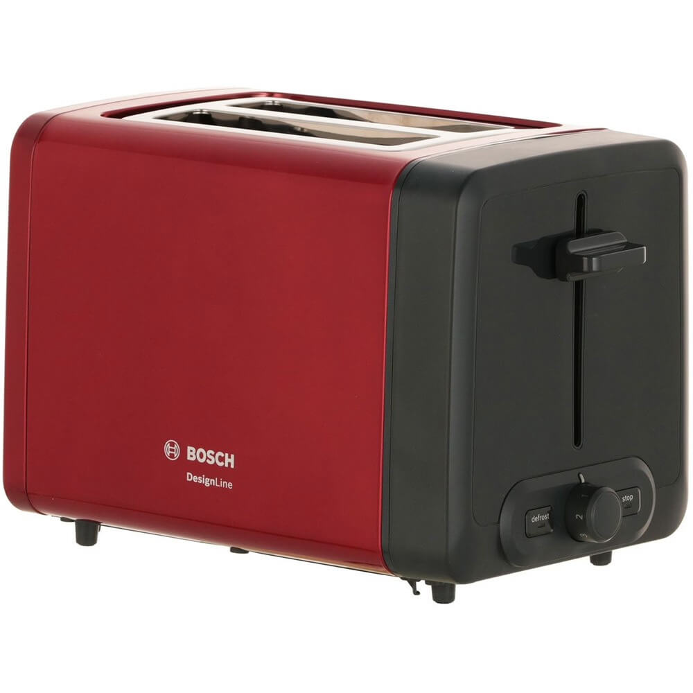 Тостер Bosch TAT4P424, цвет красный - фото 1