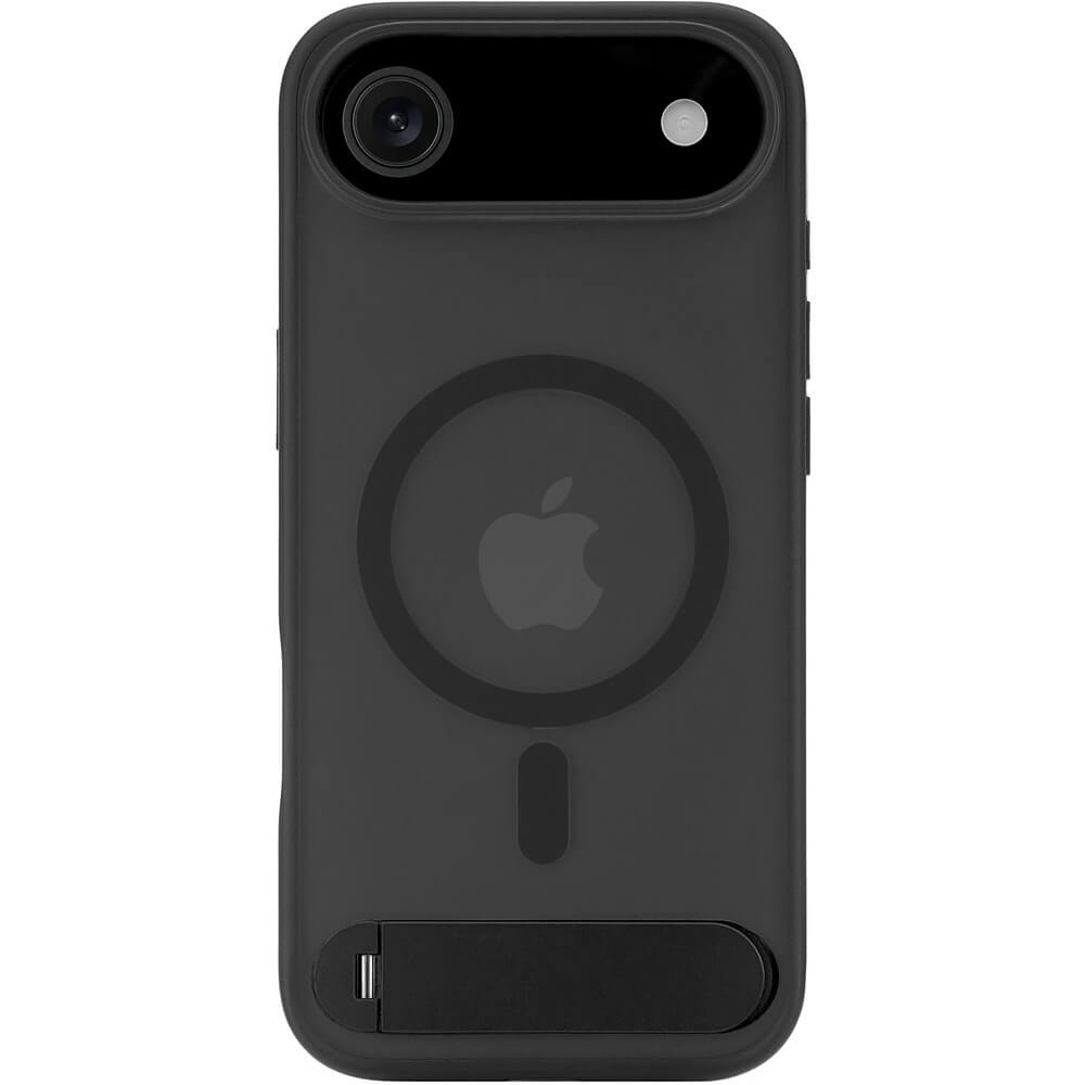Чехол uBear Stand 360 Mag Case MagSafe для iPhone Air чёрный (CS583BL66AST-I25M)