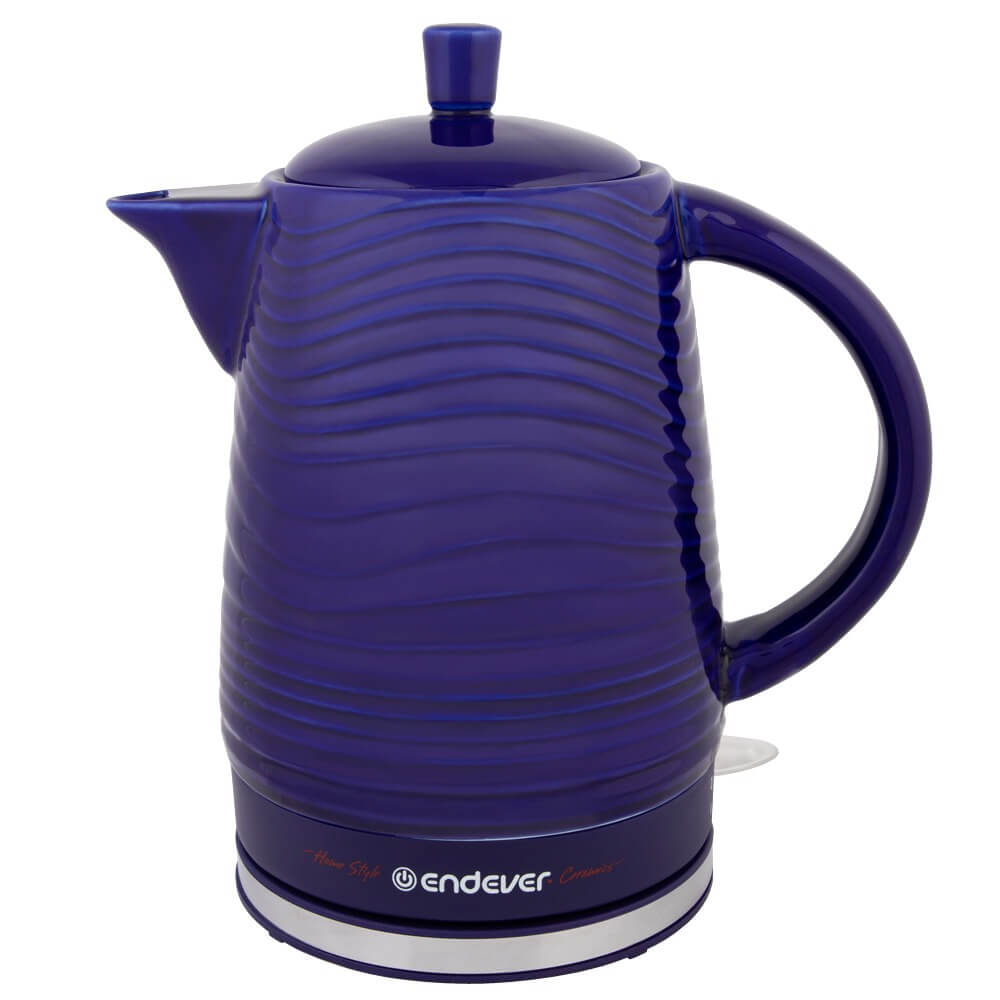 Чайник Endever KR-470C, цвет синий - фото 1