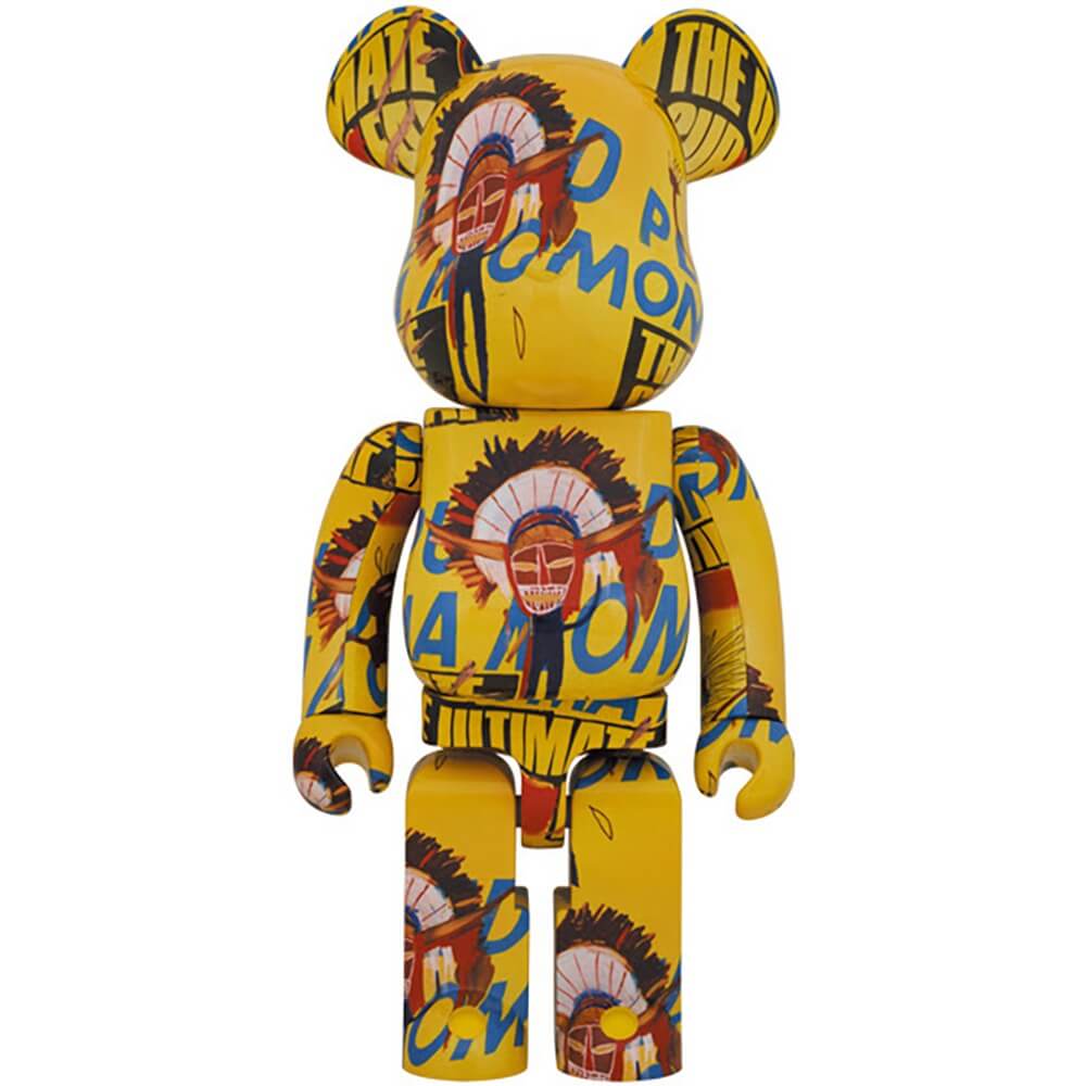 Фигура Bearbrick Medicom Toy Andy Warhol x Jean-Michel Basquiat V3-Coma Mom 1000%