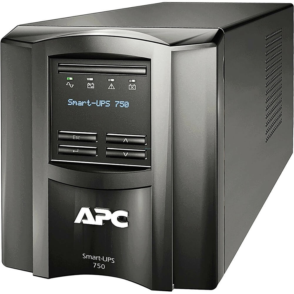 Источник бесперебойного питания APC Smart-UPS SMT750I Black - фото 1