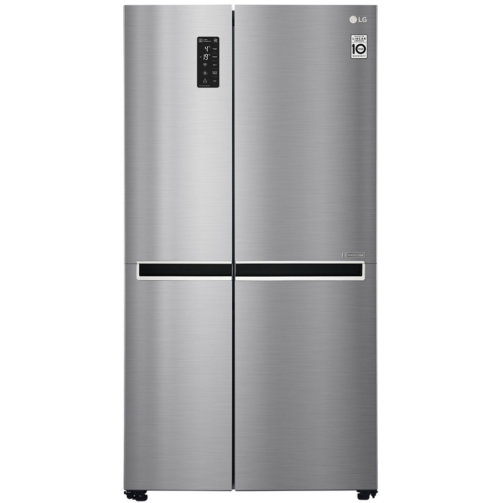 Холодильник LG GC-b22ftmpl серебристый