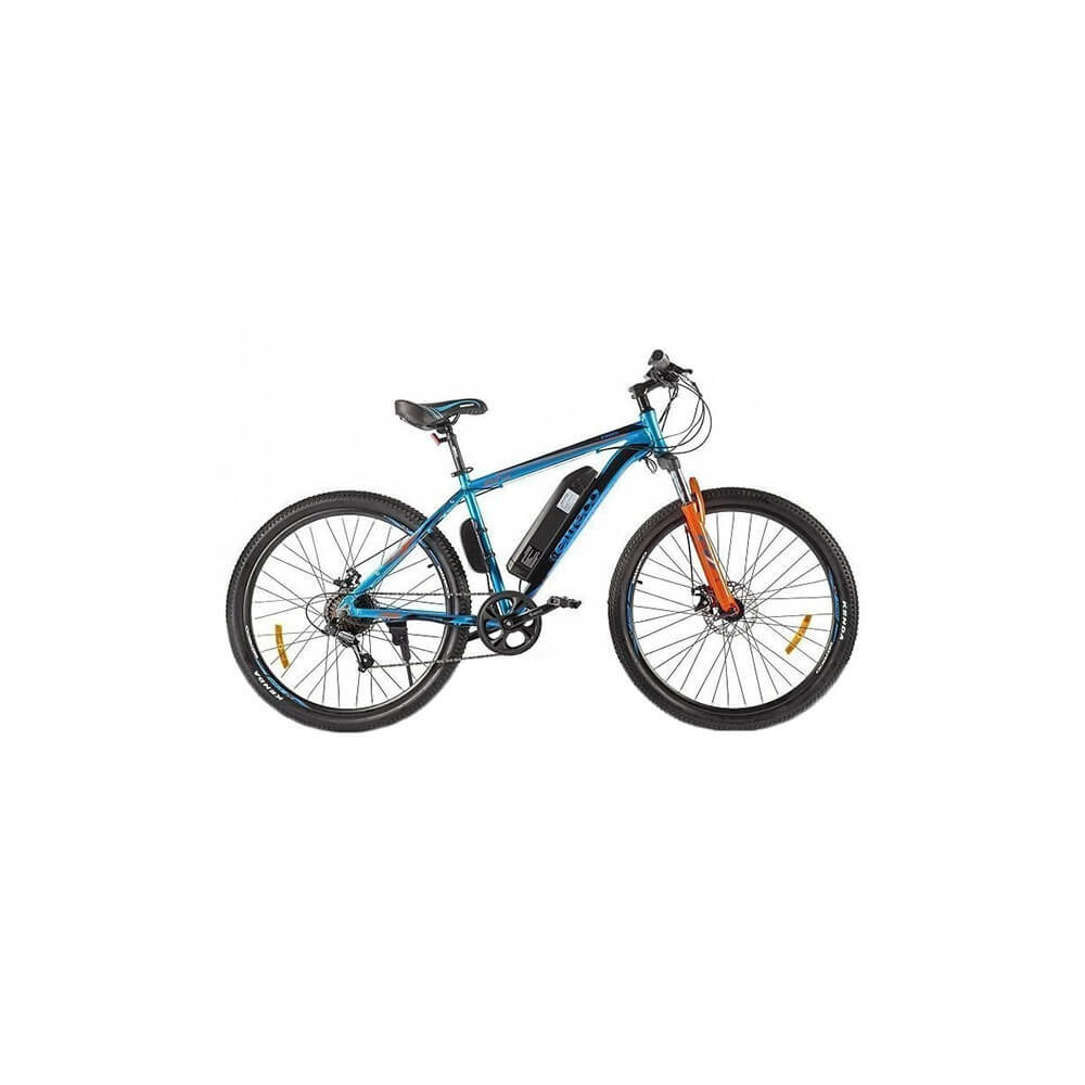 Электровелосипед Eltreco XT 600 D сине-оранжевый