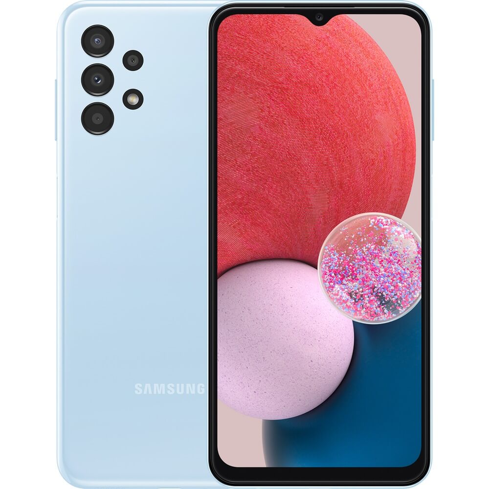 Смартфон Samsung Galaxy A13 64 ГБ голубой - фото 1