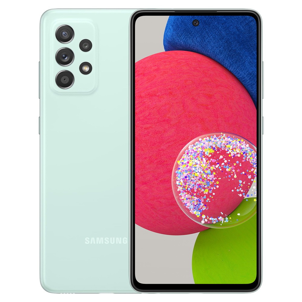 Смартфон Samsung Galaxy A52s 5G 128 ГБ мятный 2599000₽
