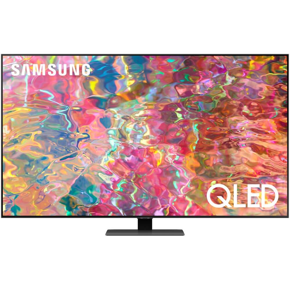 Телевизор Samsung QLED QE55Q80BAUXCE (2022), цвет чёрный QLED QE55Q80BAUXCE (2022) - фото 1