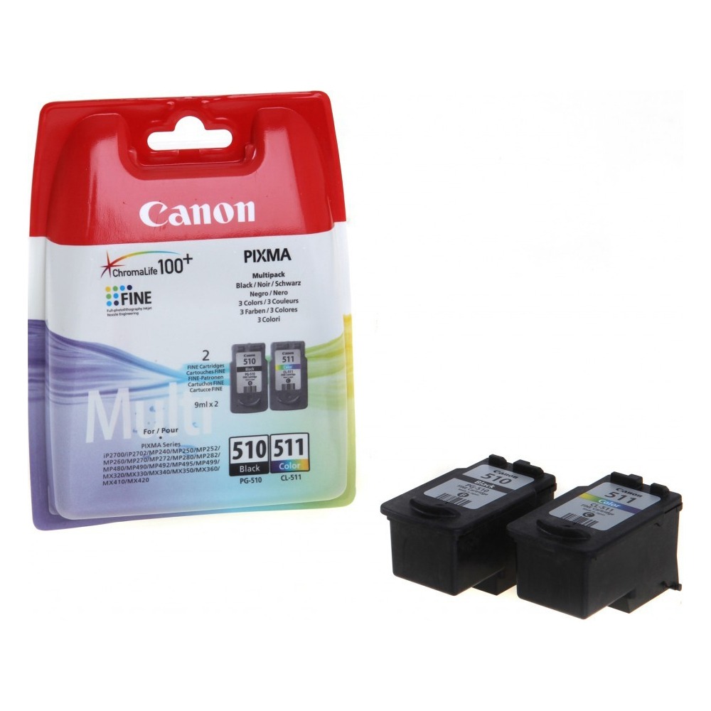 Картридж Canon PG-510/CL-511 MULTIPACK черный, многоцветный