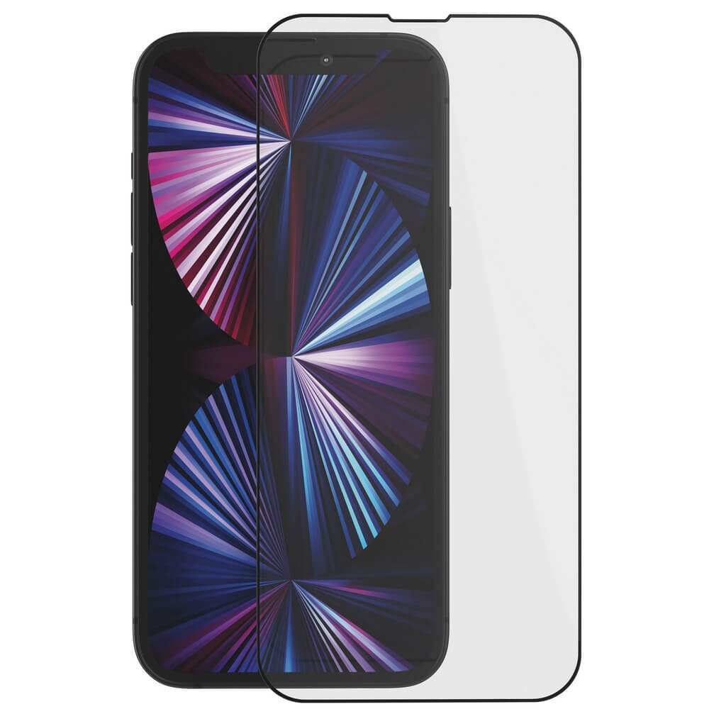 Защитное стекло VLP 2.5D для Apple iPhone 13 mini, чёрная рамка