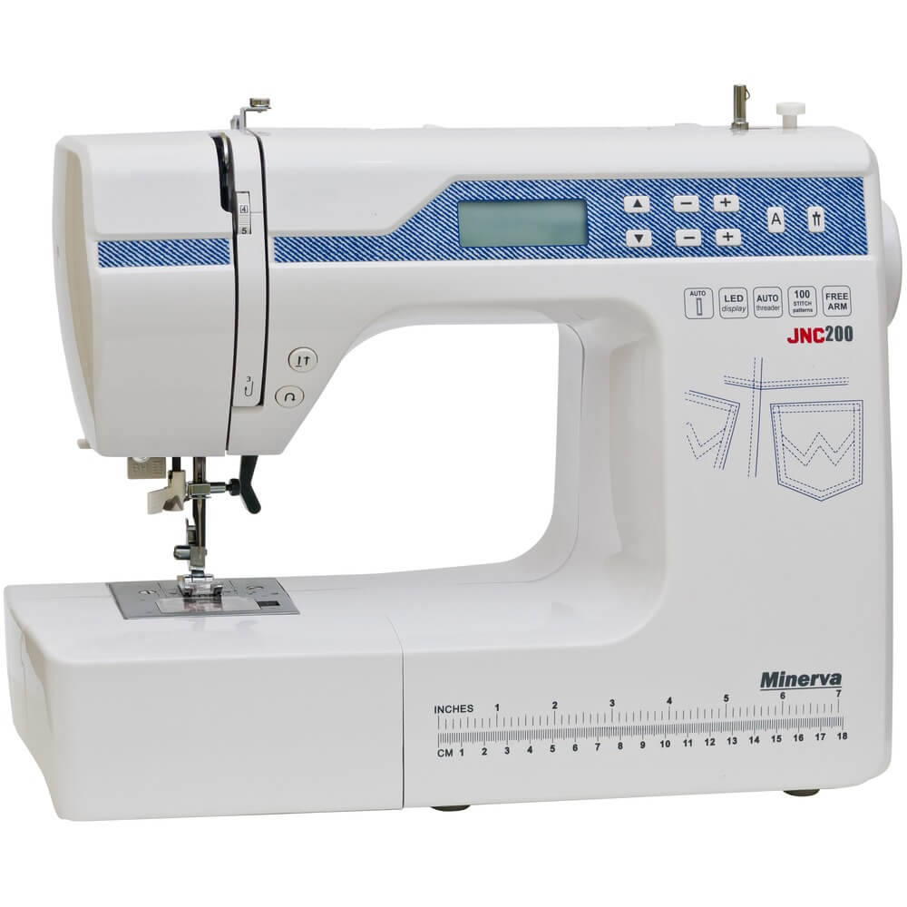 Швейная машинка Minerva JNC200, цвет белый - фото 1