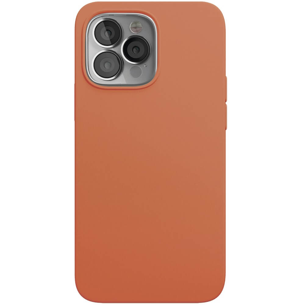 Чехол VLP Silicone Case MagSafe для iPhone 13 Pro, оранжевый