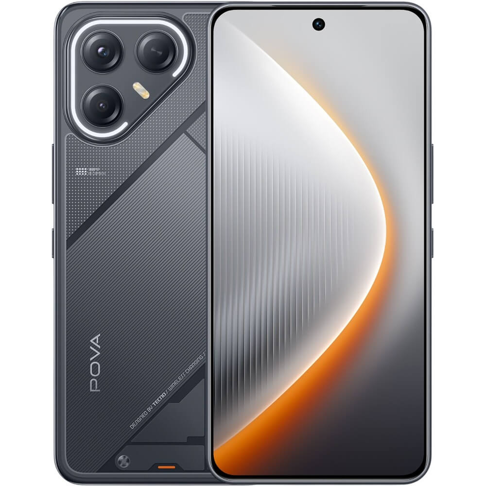 Смартфон Tecno Pova 7 Ultra 5G 12256 ГБ чёрный 35990₽