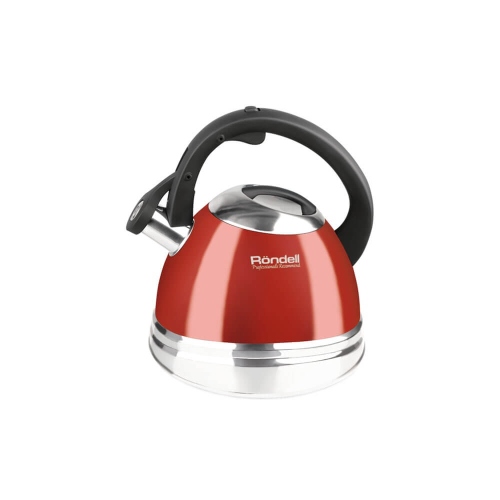 Чайник для плиты Rondell Fiero RDS-498, цвет красный - фото 1