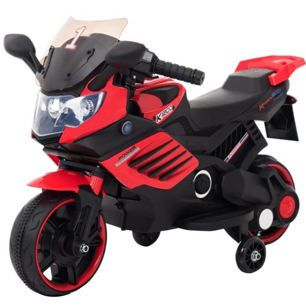 Детский мотоцикл Toyland Minimoto LQ 158 красный от Технопарк