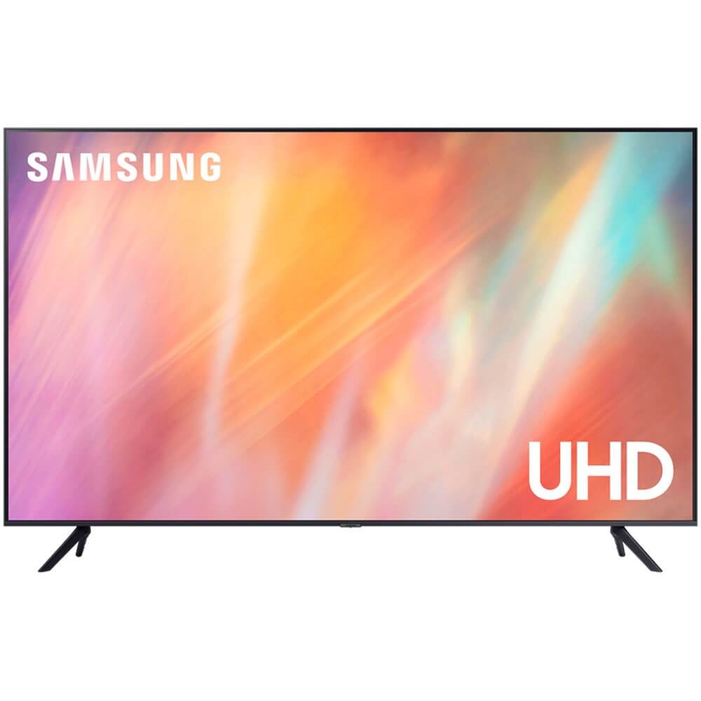 Телевизор Samsung UE43AU7100UXRU (2021), цвет серый UE43AU7100UXRU (2021) - фото 1