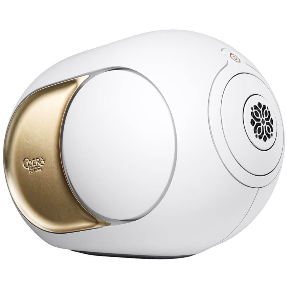 Портативная акустика Devialet Phantom Ultimate 108 dB Opera de Paris белыйсусальное золото 524990₽
