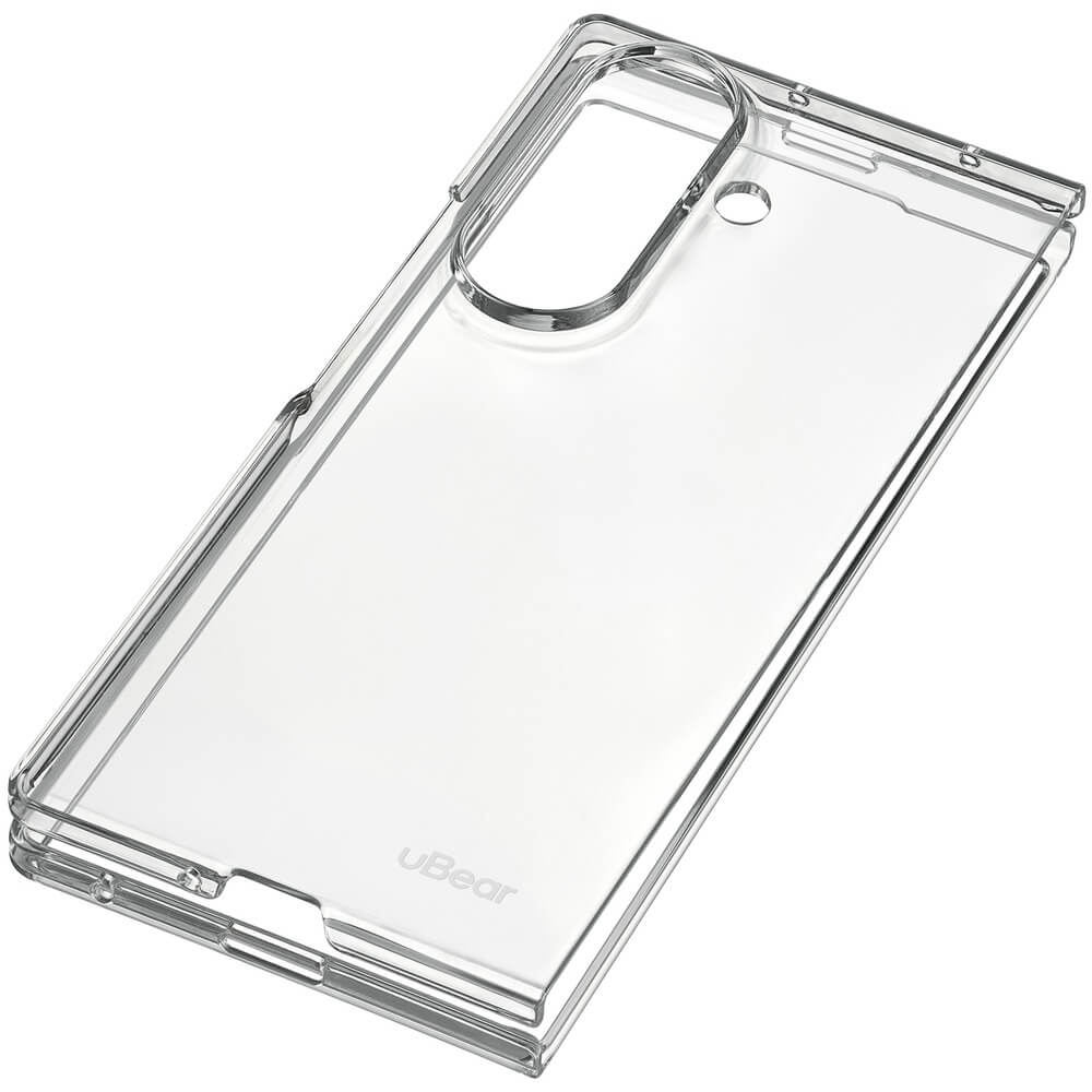 Чехол uBear для Samsung Galaxy Z Fold 7 View Case, прозрачный