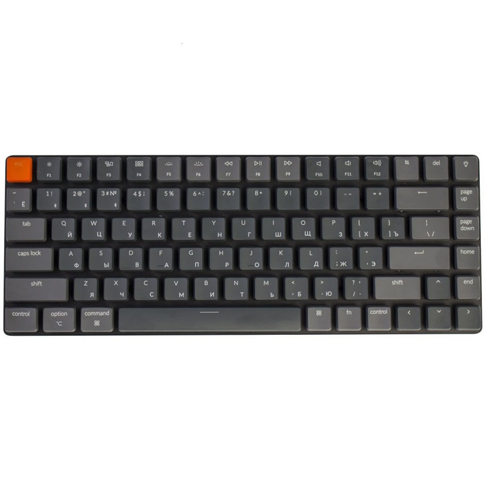 Клавиатура Keychron K3 Blue Switch, цвет серый