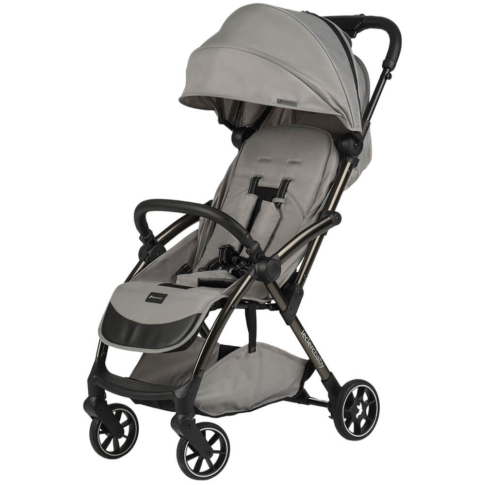 Детская коляска Leclerc Baby Influencer Air Violet Grey, цвет серый