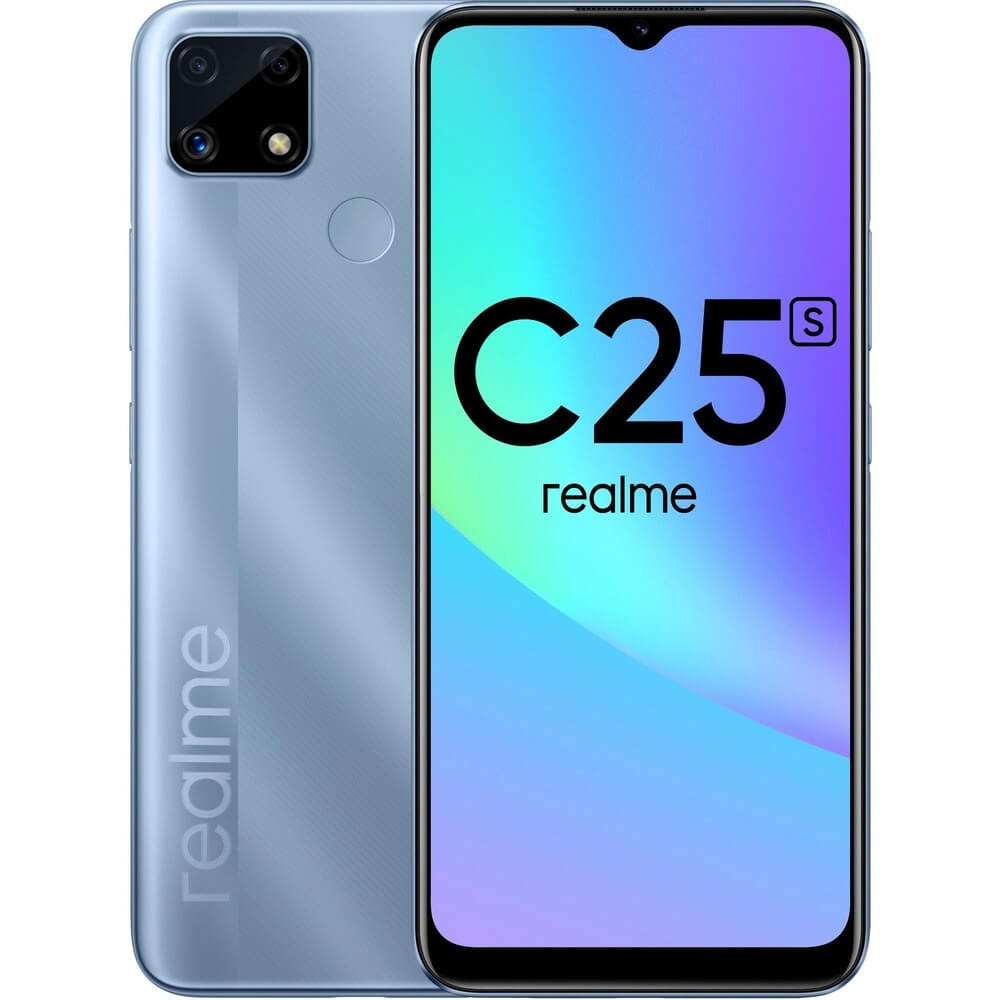Смартфон Realme C25s 128 ГБ голубой 1289000₽