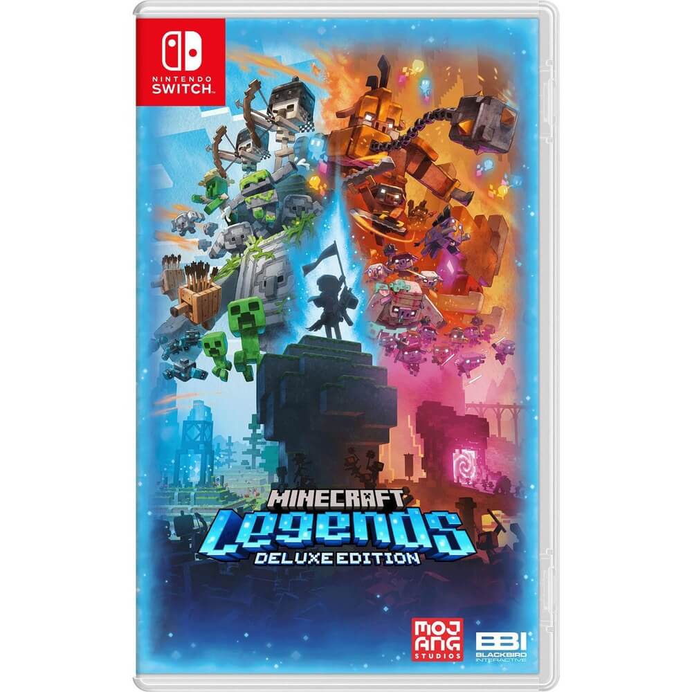 Minecraft Legends Deluxe Edition Switch, русская версия