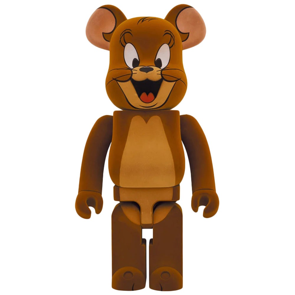 Фигура Bearbrick Medicom Toy Jerry Flocky Edition Tom and Jerry 1000%