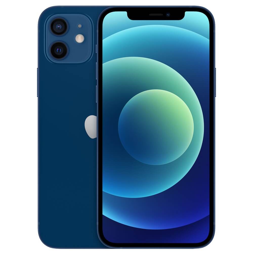 Смартфон Apple iPhone 12 256 ГБ cиний, цвет синий - фото 1