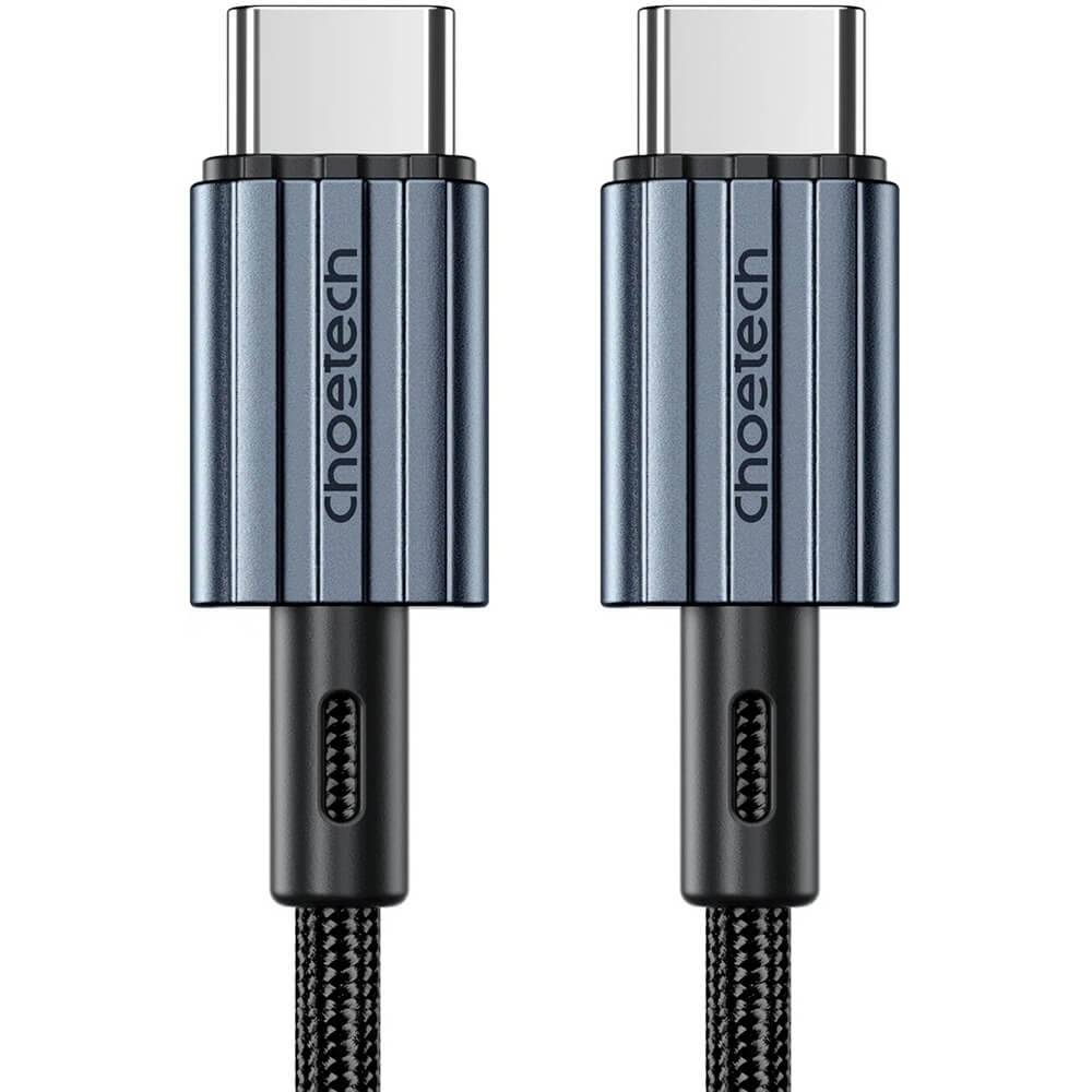 Кабель Choetech XCC-1014-BK USB-C 1.2 м, чёрный - фото 1