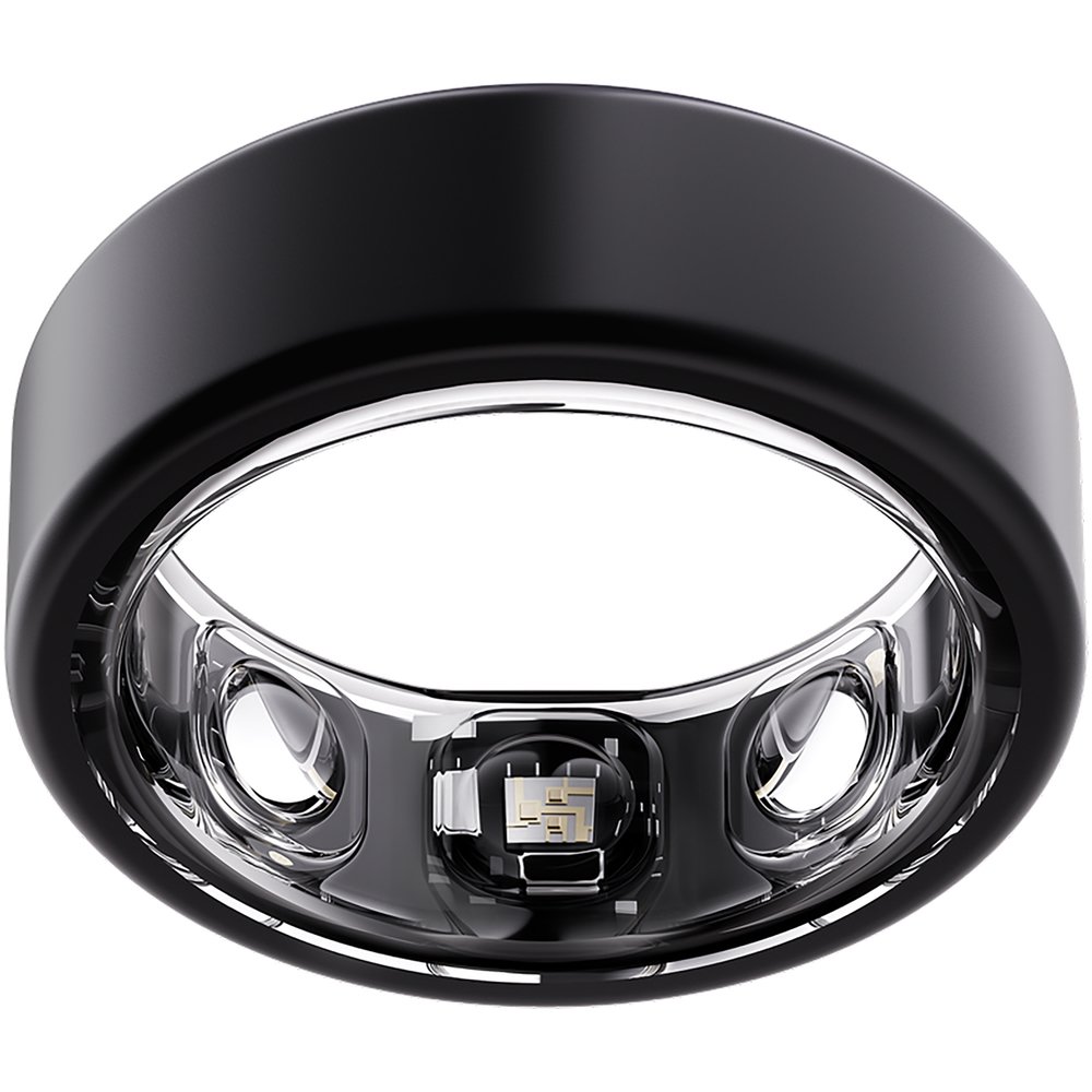 Смарт-кольцо Sber размер 8 чёрный матовый