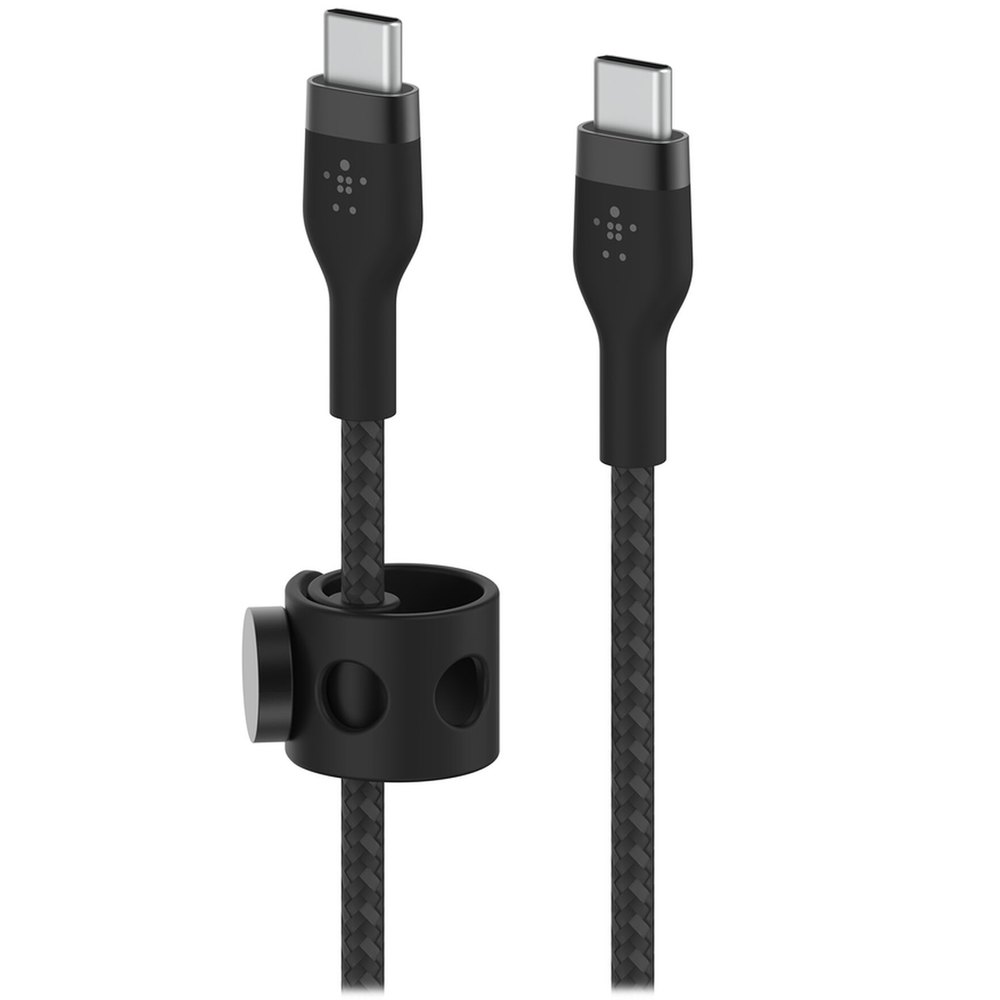 Кабель Belkin BoostCharge Pro Flex USB Type-C 1 м чёрный (CAB011bt1MBK)