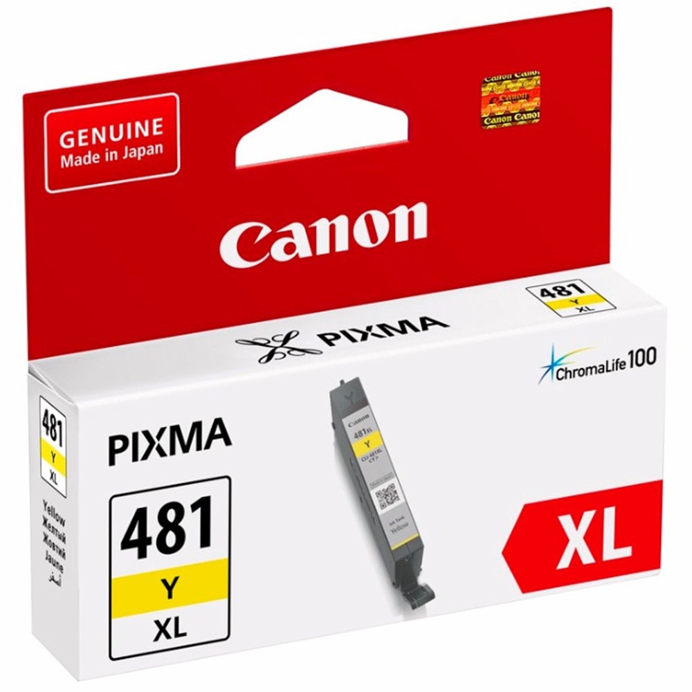 Картридж Canon CLI-481XL Y желтый (2046C001)
