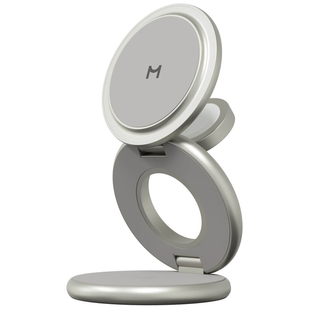 Беспроводное зарядное устройство Magssory Signature Pro 3 в 1 Qi2 Titan (WCH073t)