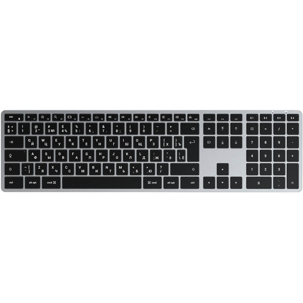 Клавиатура Satechi Slim X3 серый космос (ST-BTSX3M-RU)